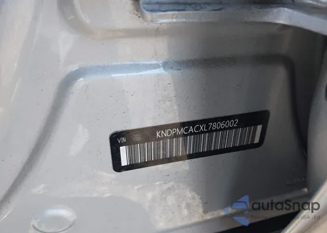 2020 Kia Sportage Lx z USA, uszkodzony, nr VIN KNDPMCACXL7806002